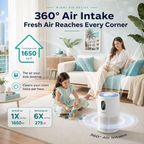 Purificador de humo para habitaciones grandes Miami Air Relief™