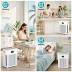Miami Air Relief™ Large-Room Smoke Purifier