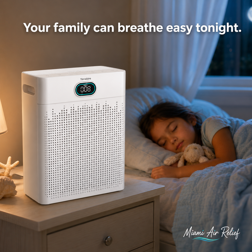 Miami Air Relief™ Large-Room Smoke Purifier