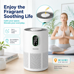 Purificador de humo para habitaciones grandes Miami Air Relief™